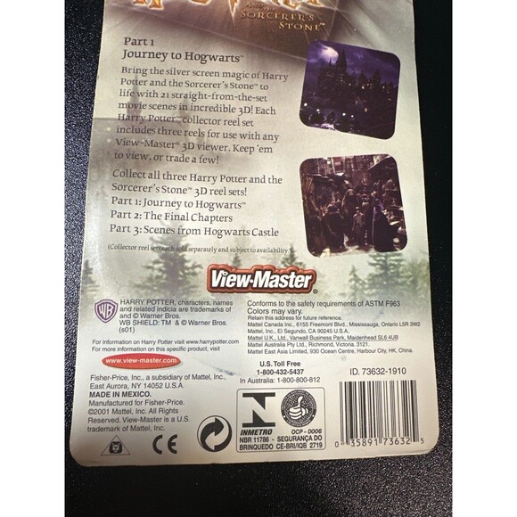 Harry Potter View-Master Journey to Hogwarts Part 1 Reels - Picture 6 of 6